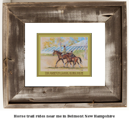 horse trail rides near me in Belmont, New Hampshire